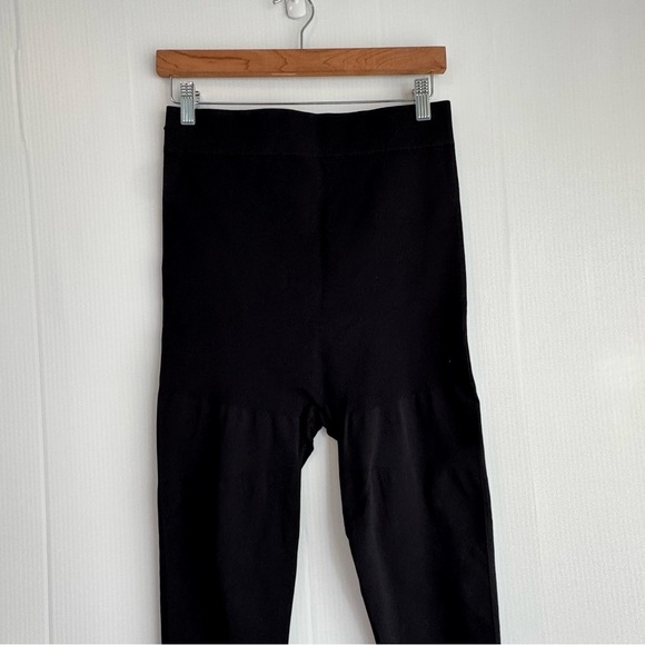 Blanqi Hipster contour leggings sport support size large black Maternity pants - Picture 4 of 6